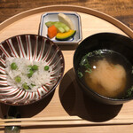 温石 - 素晴らしいお食事セット(^O^)／