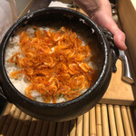 温石 - わっ！桜海老！！でも色味が違うような…