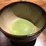 温石 - お薄
      →茶懐石ですから、最後はお薄を大将自ら(^^)まさに満足でございました！