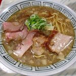 旭川中華そば 風來堂 - 背油煮干し中華そば(醤油)！