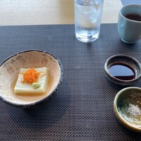 日本料理 なかのしま (リーガロイヤルホテル大阪) - 枝豆ごま豆腐