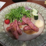 仙台朝市 大黒 - 牛たんソーセージ