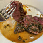 ふらんす料理　蓮 - ビーフステーキ＾＾パセリソース✨