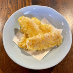 奥藤本店 - 唐黍の天ぷら