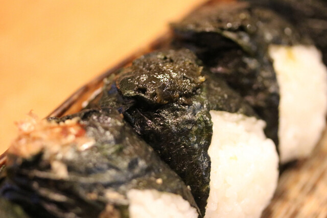 青おにぎり 元田中 おにぎり 食べログ