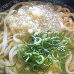 人力屋 - かけうどん(天かす入り)