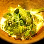 アカ - 甘鯛とハーブのサラダ