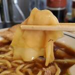 丸長中華そば店 - ワンタンリフト②