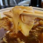丸長中華そば店 - ワンタンリフト③