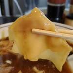 丸長中華そば店 - ワンタンリフト④