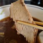 丸長中華そば店 - チャーシューリフト⑤