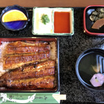 うなぎの初音 - 特製松うな重(3,880円)