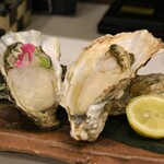 とん唐てん - 鳳牡蠣(焼・生)