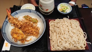 Hinodeya - 合わせ天丼 950円