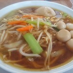 麺カフェ ひまわり - もやしラーメン（餡かけ）