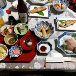 民宿つるや - お魚いっぱい