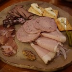 あずまし亭 - 自家製ハム盛合せ2021.05.31