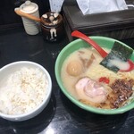 麺匠 むさし坊 - セット全容