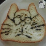 ねこねこ食パン - 水木しげるさん風に