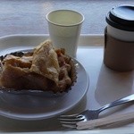 Bubby's　横浜 - アップルパイとコーヒーセット