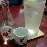 満々亭 - 日本酒とレモンハイ2012.10