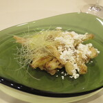 イタリアンレストラン Zucca - 採れたてヤングコーンのフリット