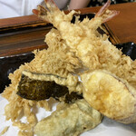 富士 - 天ざる蕎麦の天ぷら