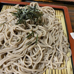 富士 - ざる蕎麦はこれで普通盛りです
