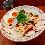 がふうあん - 棒棒鶏まぜそばDX