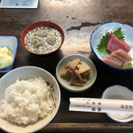 喜作 - 料理写真:刺身定食1,300円