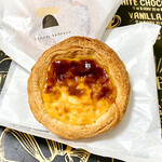 讃岐三白 - エッグタルトと包装