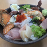 152508113 - おかもと鮮魚店(山口県下関市竹崎町)海鮮丼