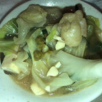 博多もつ鍋 ぶんぶく - 2杯目　柚子胡椒