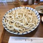 手打ちうどん まつ奈 - 独特なコシ、ツルツルの喉越し、素晴らしいです♪