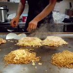 Okonomiyaki Hirano - 野菜たっぷり・・・