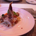 E.Bu.Ri.Ko - アマダイのポワレ　　キノコの白ワインソース