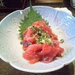 呑喰屋　すぱいす。 - いわし鯨の刺身