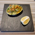 SUGALABO - 大原漁港の蛤 海藻バター 酢橘