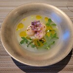 SUGALABO - 北海道 噴火湾 帆立　クレソン　大麦