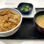 吉野家 - 朝牛納豆セット小盛りつゆだく