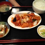 いなば食堂 - 酢豚定食