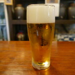 大津屋 - エビスビール