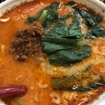 桂林餃子　満足 - タンタン麺は意外にからい。