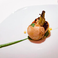 レフェルヴェソンス - ・定点〜蕪とパセリ、キントアハム、ブリオッシュ
                    パセリのソース