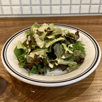 文化商店 - ランチのサラダ