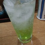 炭火やきとり大将 - 酎ハイ青リンゴ