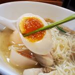 麺や金時 - 特製塩らぁ麺1(1200円)