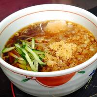 冷やしタヌキ蕎麦
