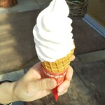 小川農場 - デラックス北海道バニラソフトクリーム(380円)