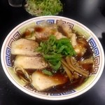 麺屋 丈六 - 中華そば 肉増し